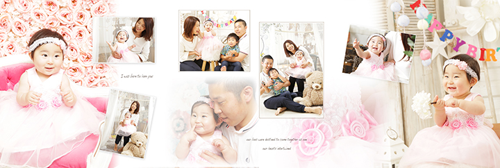 福岡県北九州市小倉北区の子供写真館 Studio Lily Bell